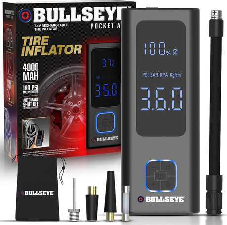 Bullseye Pocket Air Tire Inflator